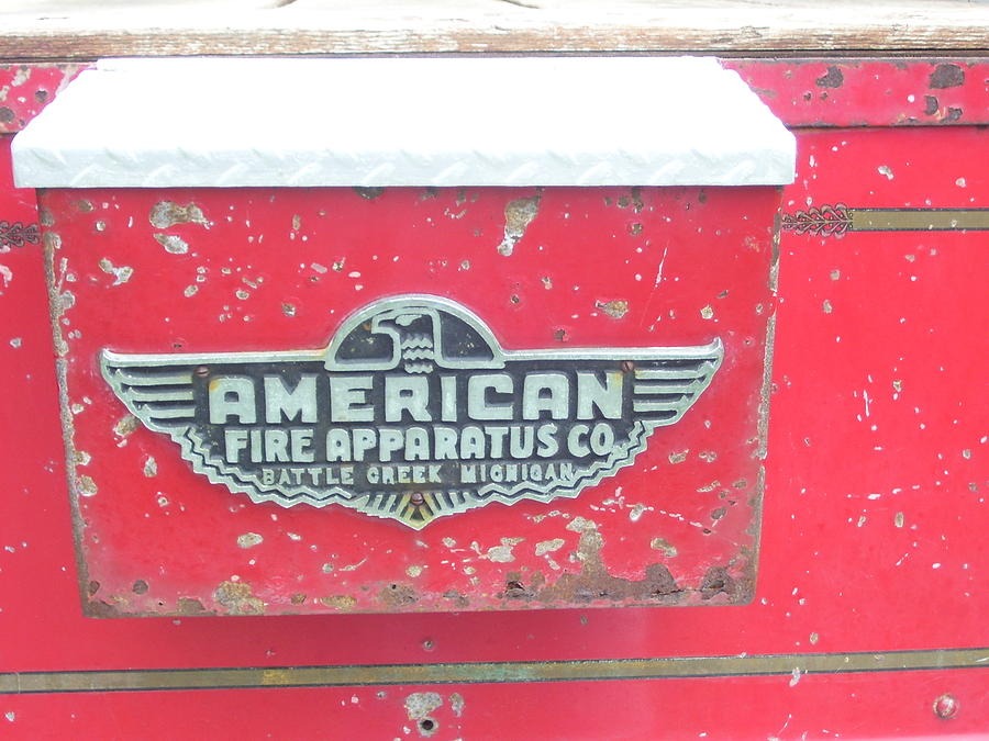 American Fire Apparatus Co Photograph by Melinda Dare Benfield