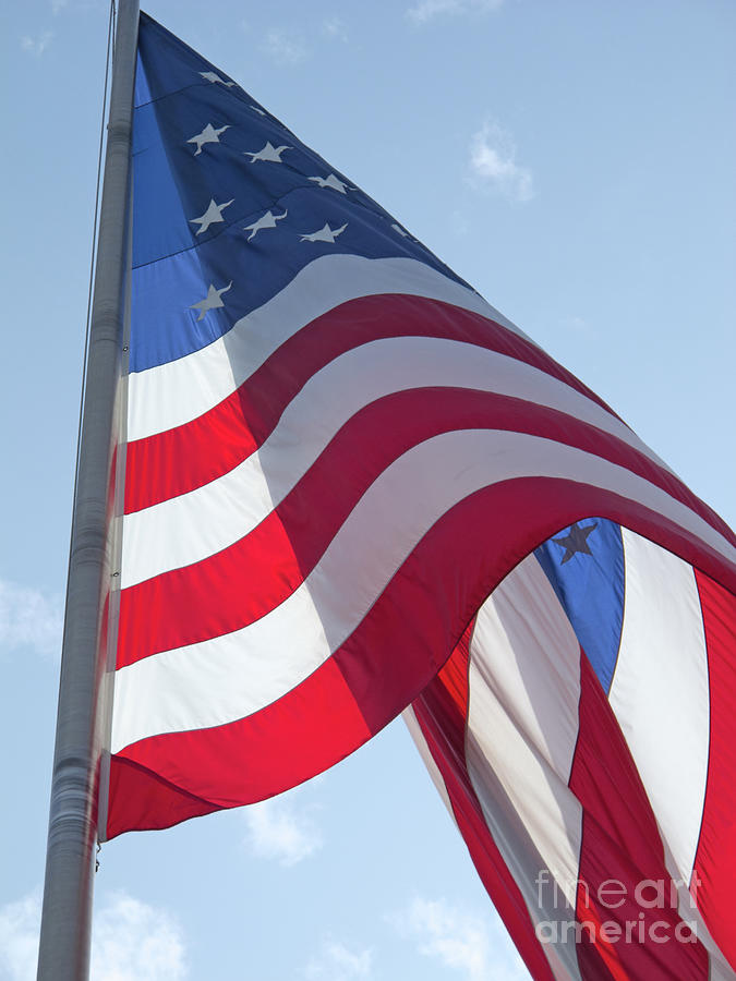 American Flag Photograph by Ann Horn