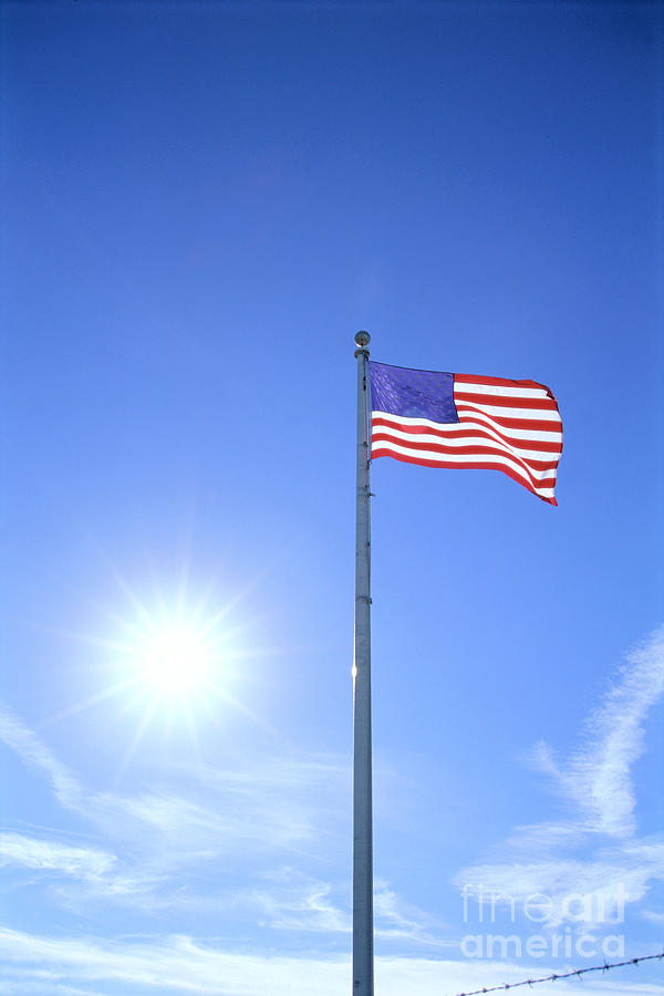 American Flag Photograph by Bill Brennan - Printscapes