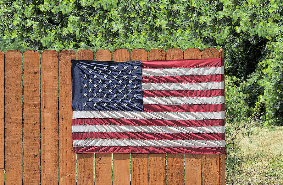 American Flag Photograph by Don Wolf
