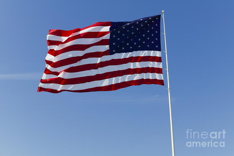 American Flag Photograph by Juan Silva