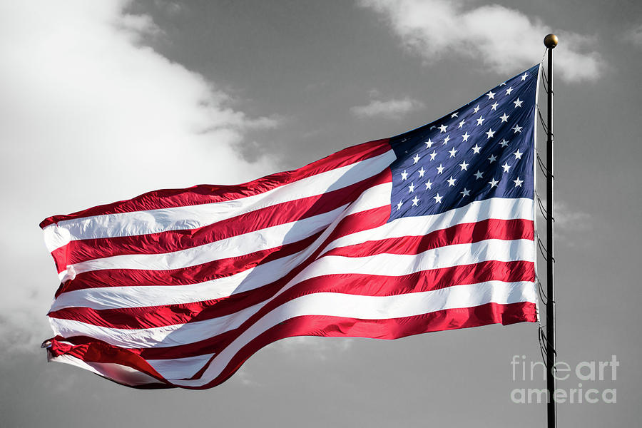 American Flag Photograph by Kevin Gladwell
