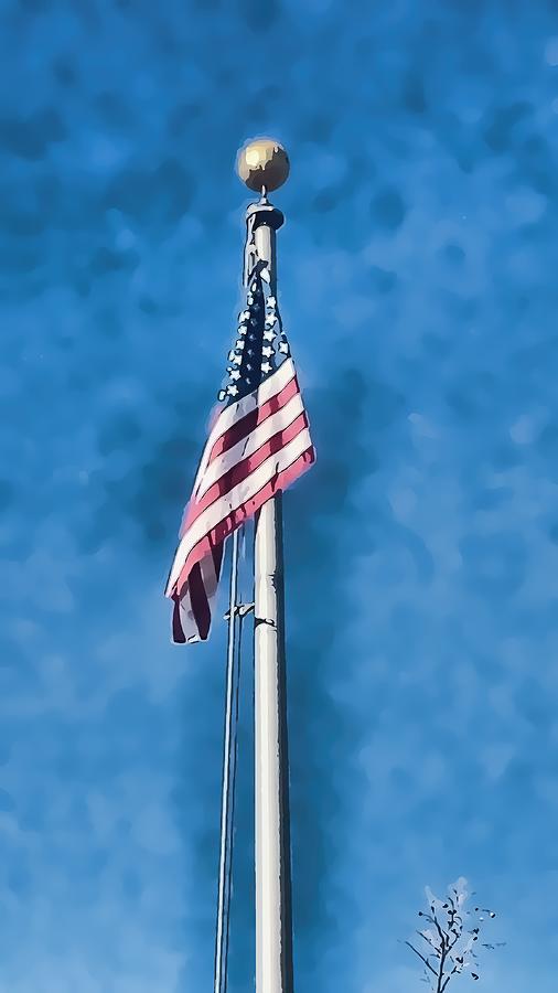 American Flag by Kristalin Davis Photograph by Kristalin Davis