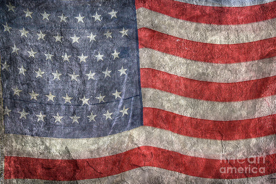American Flag Digital Art by Randy Steele