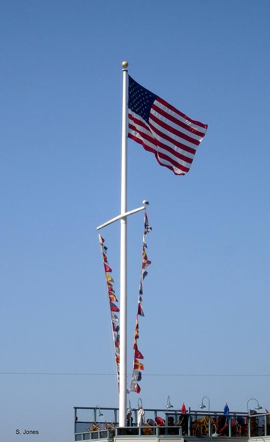 American Flag Photograph by Shelley Jones