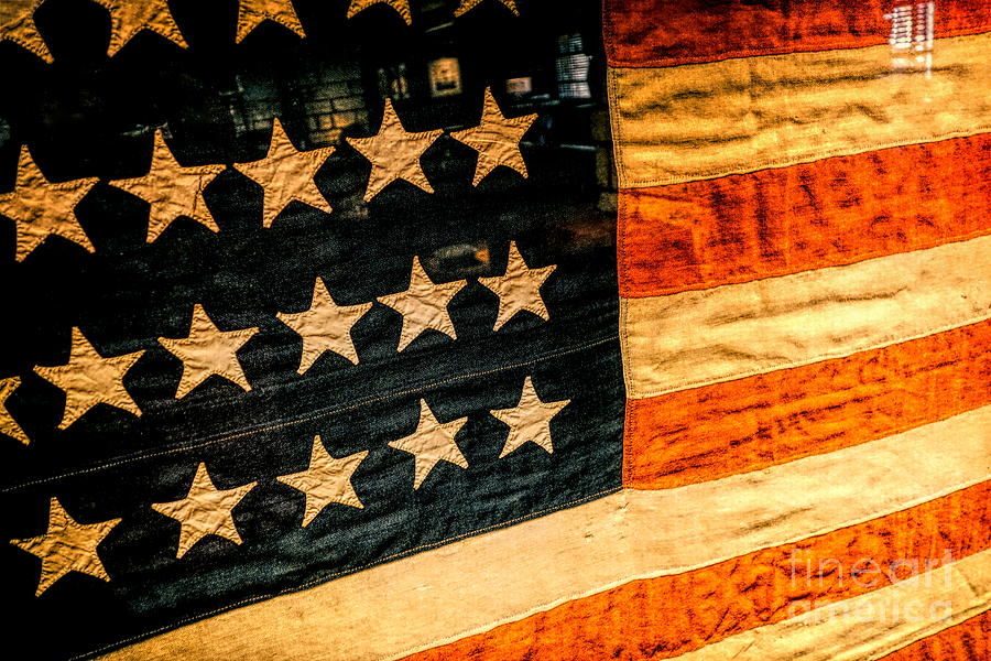 American Flag Stars Strips Photograph by Kip Krause