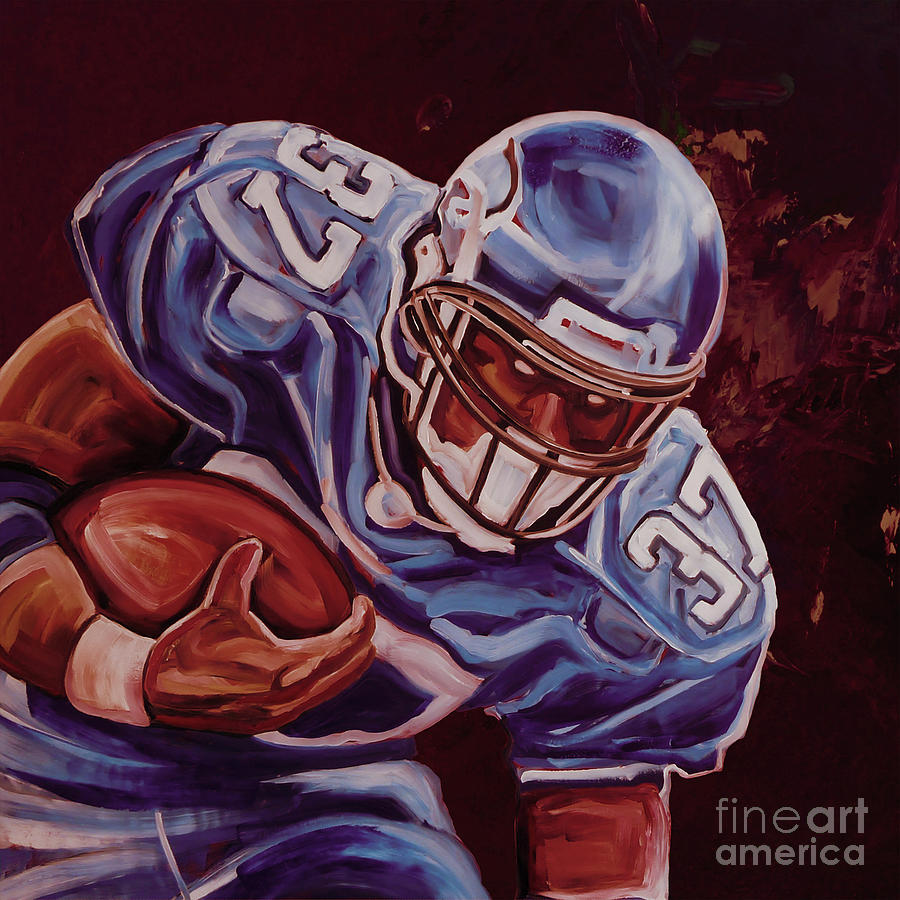 American Football 00054 Painting by Gull G