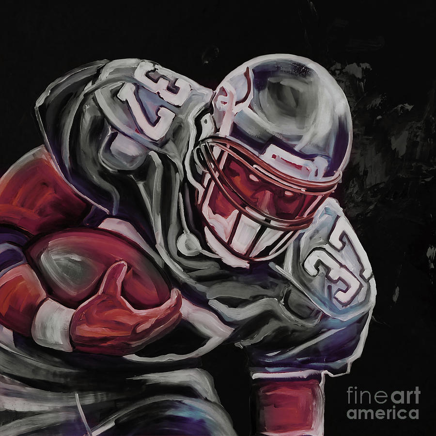 American Football 003 Painting by Gull G