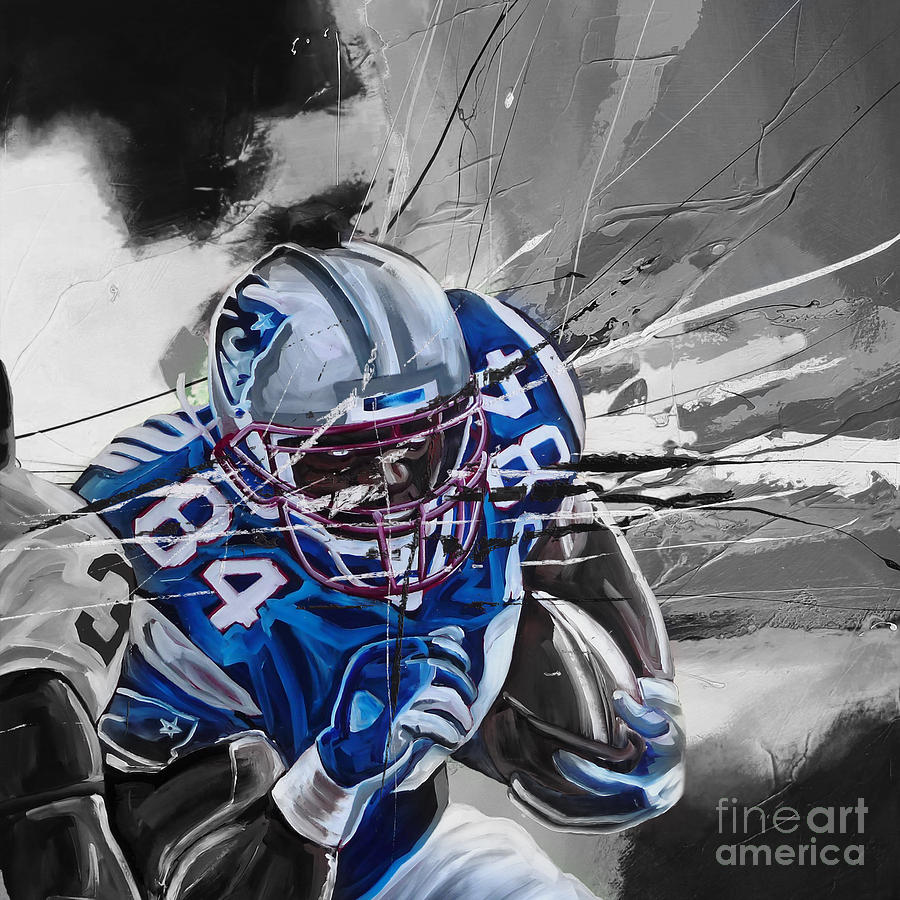 American Football 6710K Painting by Gull G