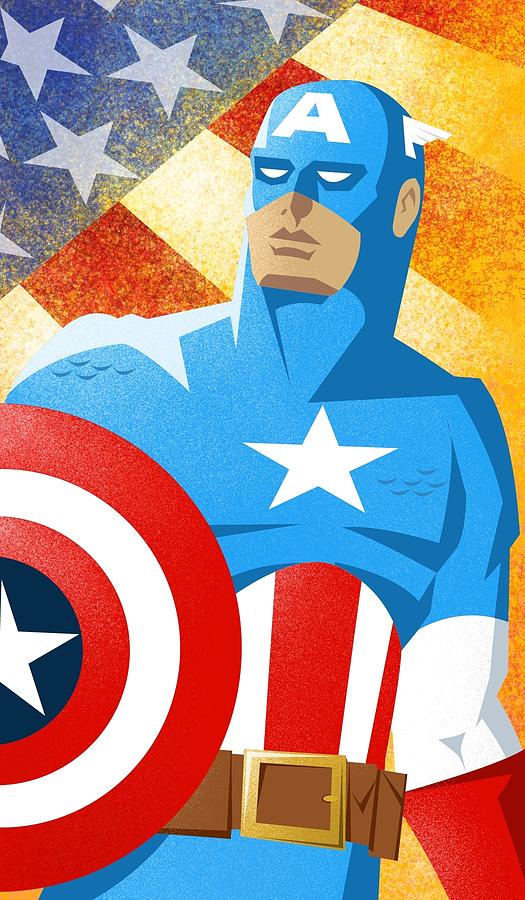 American Hero Painting by Arturo Vilmenay - Pixels