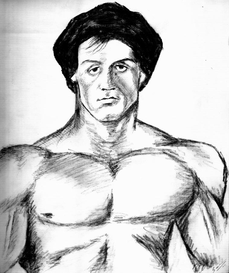 American Hero Drawing by Salman Ravish