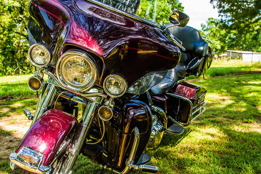 American Legend - Motorcycle Photograph by Barry Jones