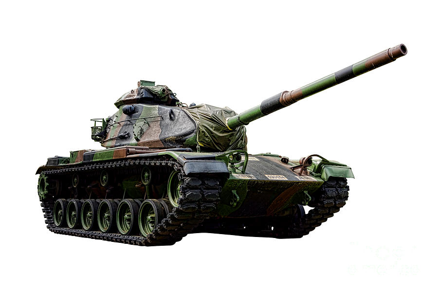 American M60 Patton Tank Photograph by Olivier Le Queinec
