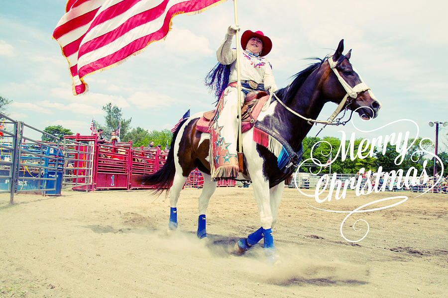 American Merry Christmas Photograph by Alice Gipson
