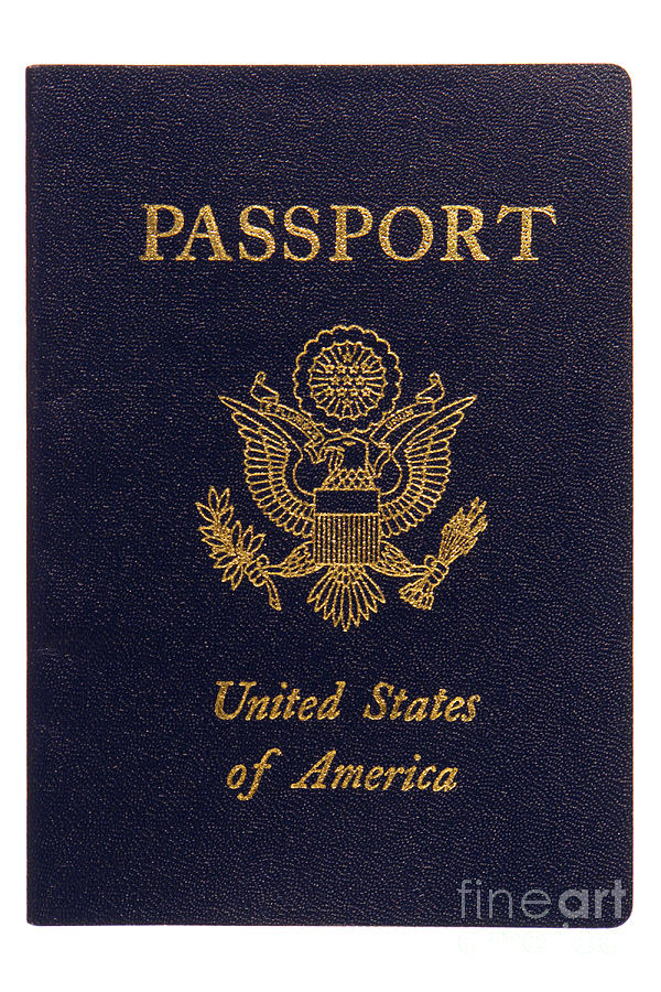American Passport Photograph by Olivier Le Queinec