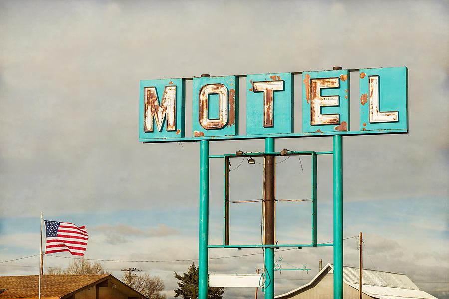 American Retro Motel Sign Photograph by James BO Insogna