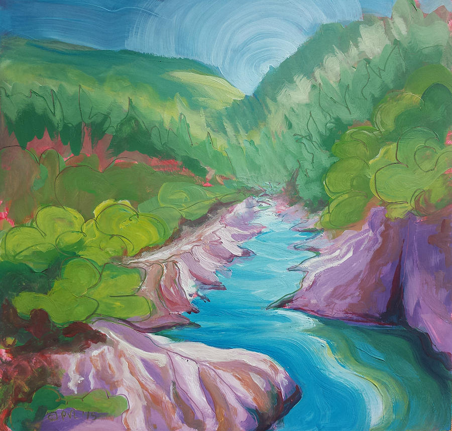 American River 1 Painting