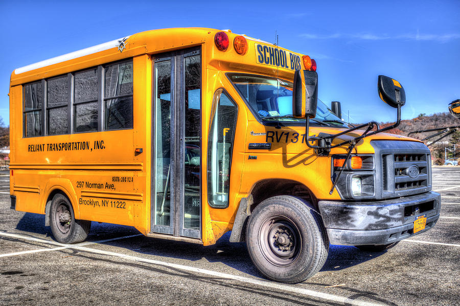 American School Bus Photograph by David Pyatt