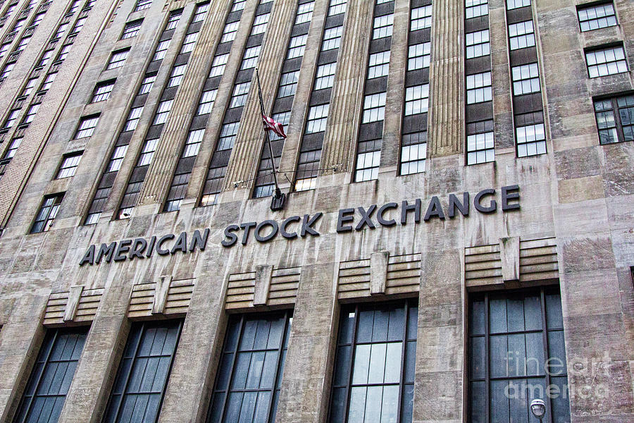 American Stock Exchange Building  Photograph by Chuck Kuhn