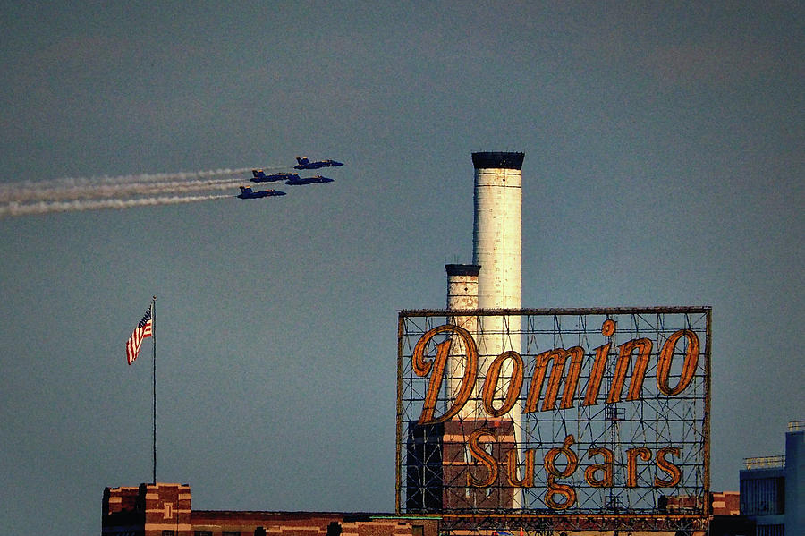 Americana at Domino Sugars in South Baltimore Photograph by Bill Swartwout