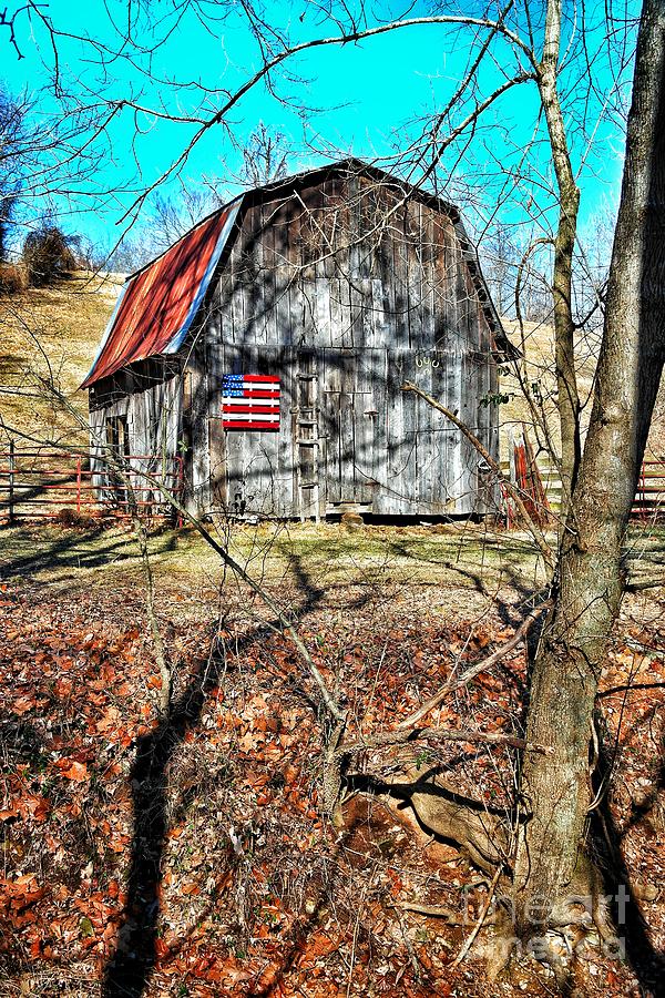 Americana Barn Photograph By John Myers