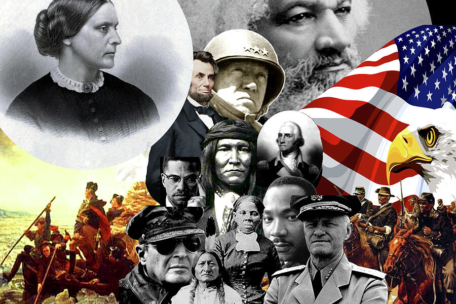 Abraham Lincoln Digital Art - Americas Brave by Art By ONYX