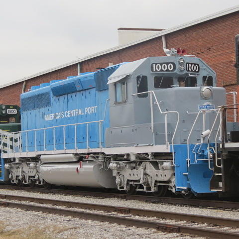 America's Central Port Locomotive Photograph By Scott Sigman 