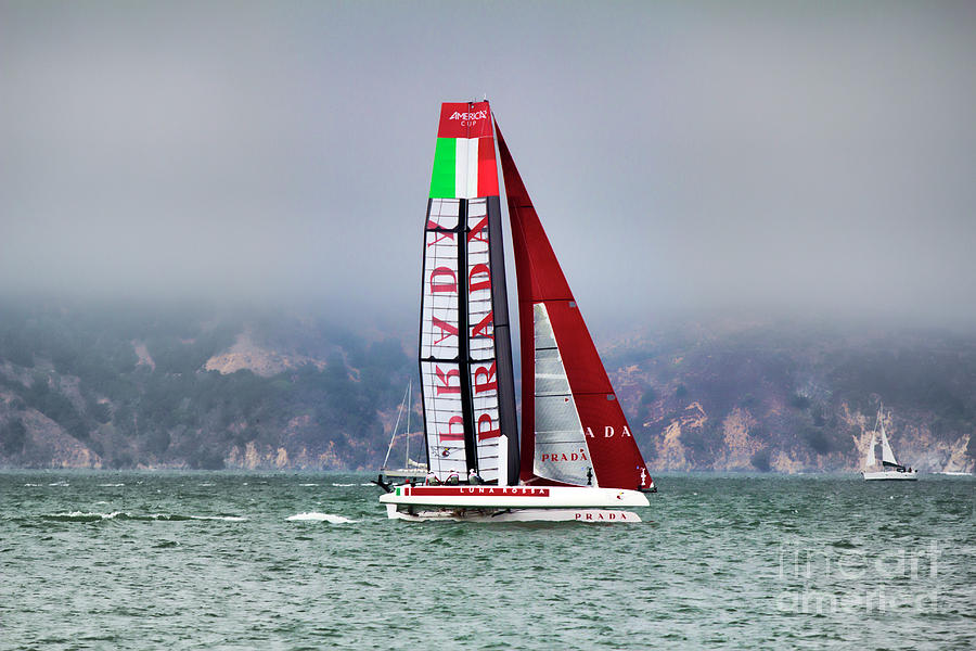 Americas Cup Italy  Photograph by Chuck Kuhn