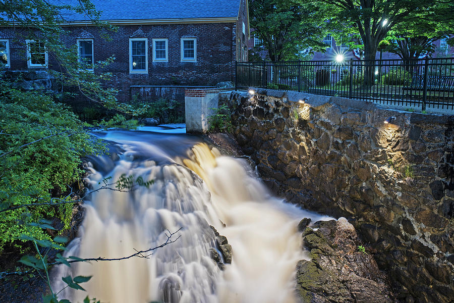 Amesbury MA Waterfall Powwow River LE Photograph by Toby McGuire