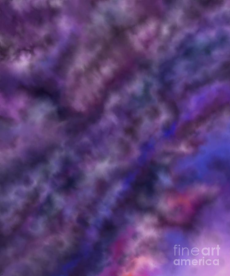 Purple Digital Art - Amethyst Sky by Alisha at AlishaDawnCreations