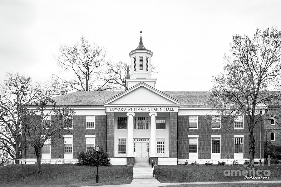 Amherst College Chapin Hall Photograph by University Icons