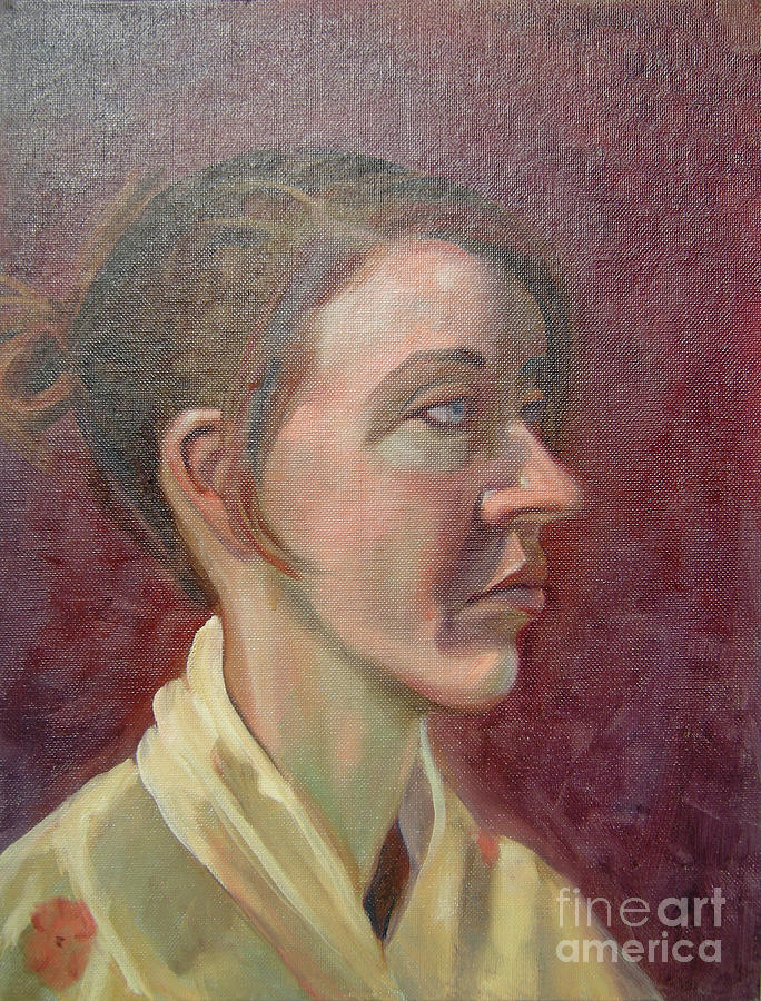 Ami Portrait Painting by Lilibeth Andre