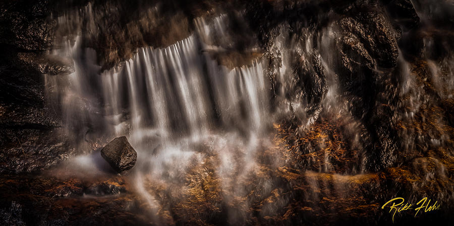 Waterfall Photograph - Amicalola Falls Closeup by Rikk Flohr