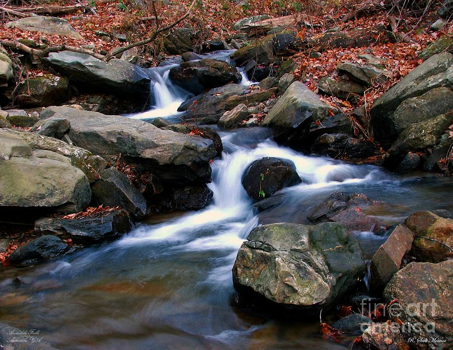 Amicalola Stream Photograph by Robert Meanor