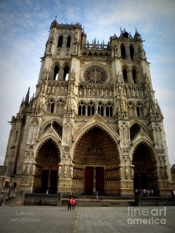 Amiens Cathedral Photograph by Lainie Wrightson