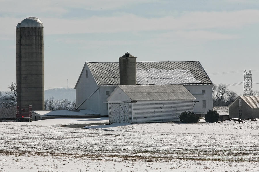 Amish Farm  Photograph by Chuck Kuhn