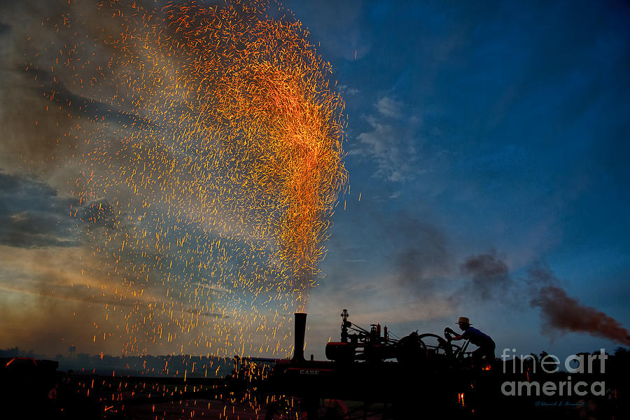 Amish Fireworks Photograph by David Arment