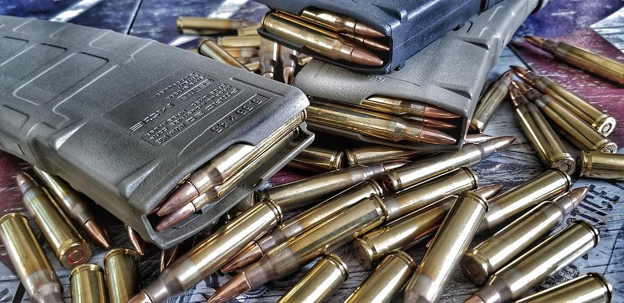 Ammo And Pmag Photograph