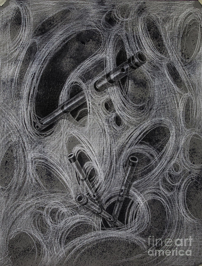 Perception Drawing - Amodal Perception 5 by Raj Maji Perception Drawing - Amodal Perception 5 by Raj Maji