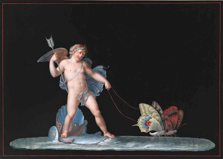 Michelangelo Maestri Painting - Amor volubile by Michelangelo Maestri