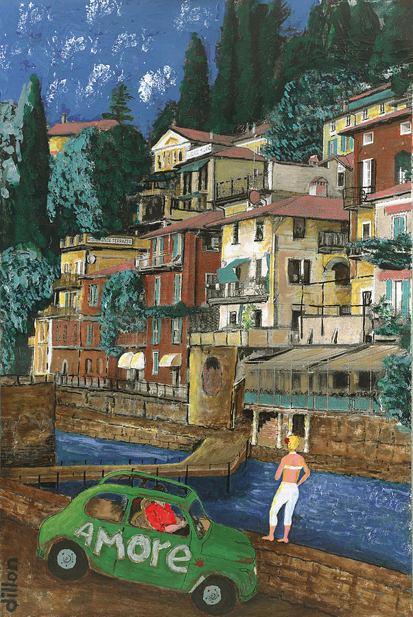 Italy Painting - Amore by Richard W Dillon