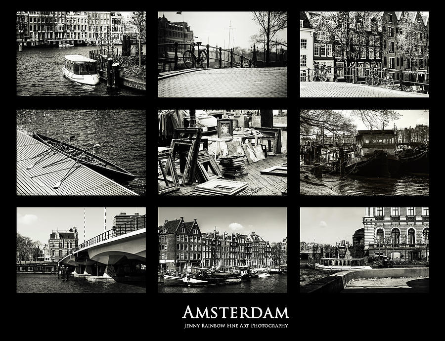 Amsterdam by Jenny Rainbow Photograph by Jenny Rainbow