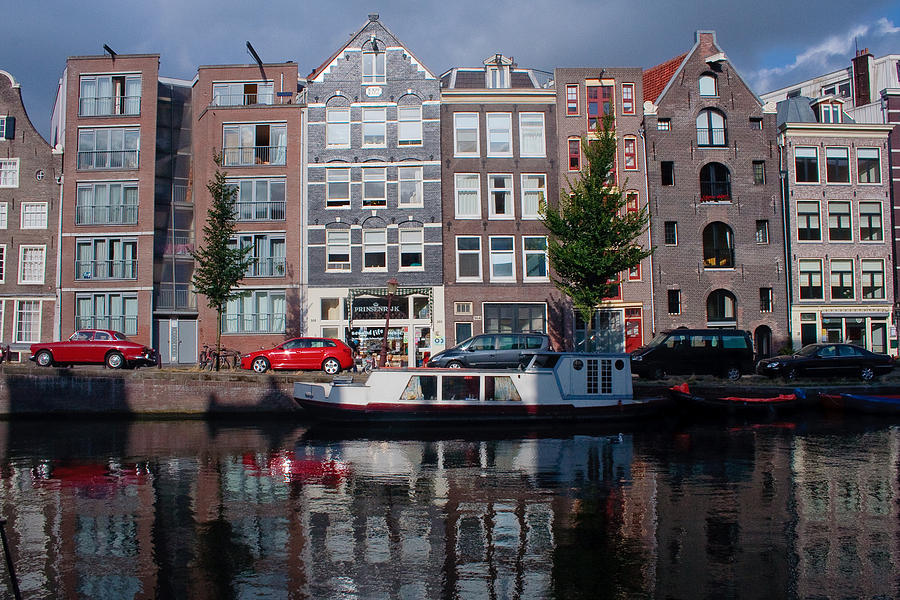 Amsterdam Photograph - Amsterdam Canal by Thomas Marchessault