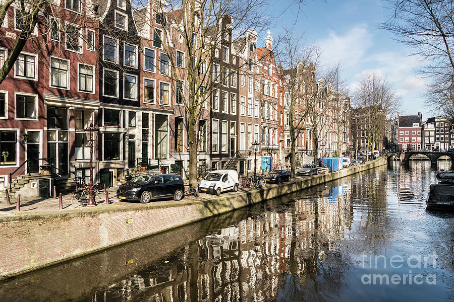 Amsterdam canals Photograph by Didier Marti