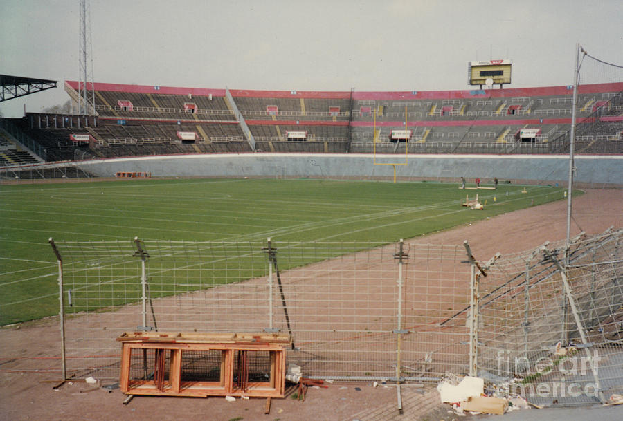 Amsterdam Olympic Stadium - South End Grandstand 1 - April 1996 Photograph by Legendary Football Grounds