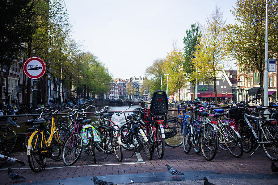 Amsterdam Parking Lot Photograph by Digiblocks Photography