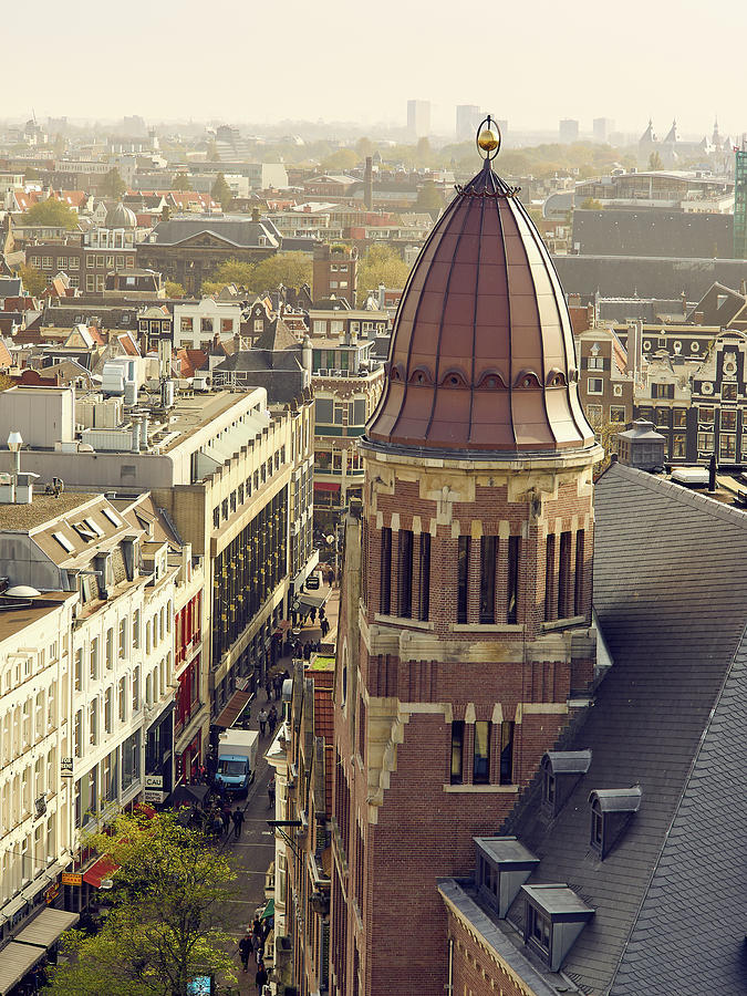 Amsterdam rooftops Photograph by Jouko Lehto
