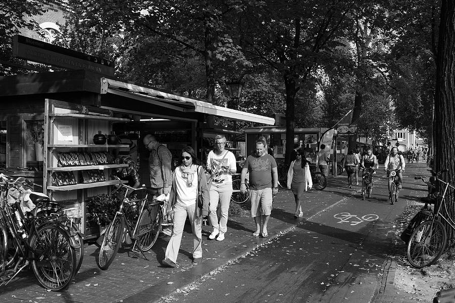 Amsterdam Street Market Photograph by Aidan Moran