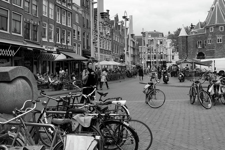 Amsterdam Street Scene Photograph by Aidan Moran