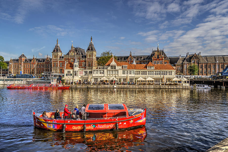 Amsterdam Waterfront Photograph by Uri Baruch